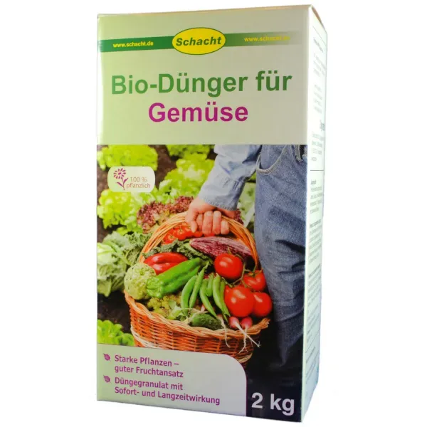 Schacht Bio-Dünger für Gemüse biohnojivo na zeleninu 2 kg rastlinné