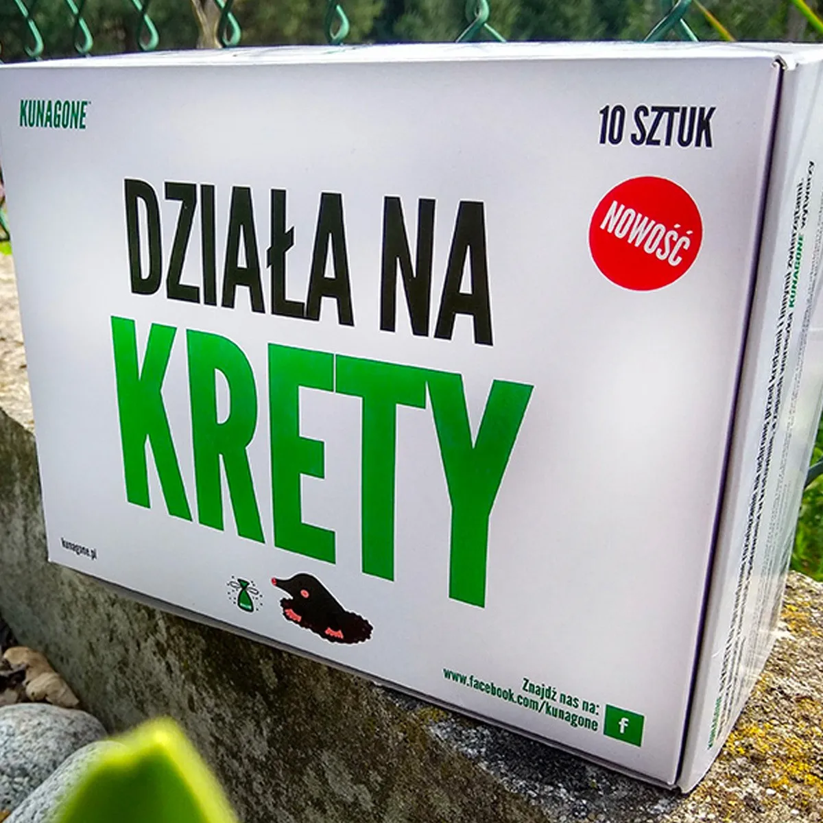 Kunagone na krtkov prírodný odpudzovač do pôdy