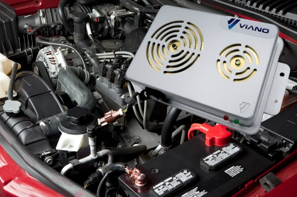 Viano OSA2 bezdrôtový automobilový odpudzovač kún LED 4000 mAh