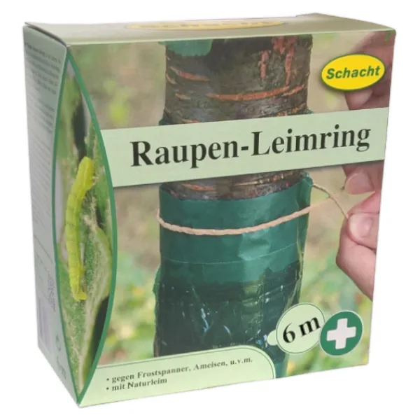 Schacht Raupen-Leimring lepový pás na stromy zelený