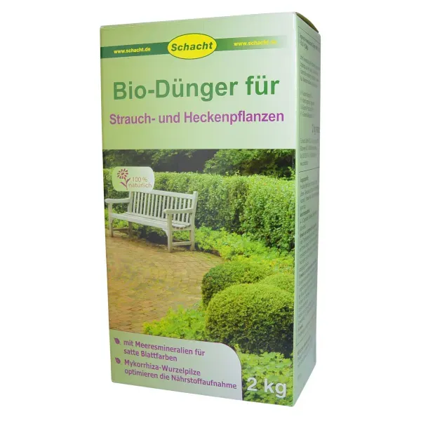 Schacht Bio hnojivo na kry a živé ploty 2 kg s mykorízou