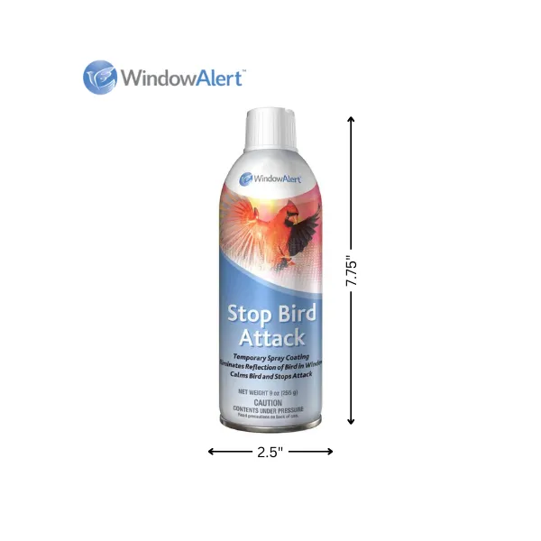 Window Alert Stop Bird Attack sprej na okná 255 g