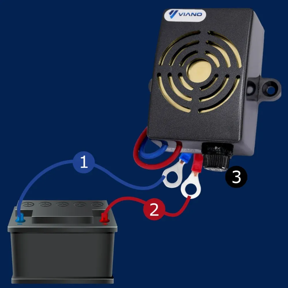 Viano OS1 Uno auto odpudzovač kún 12V