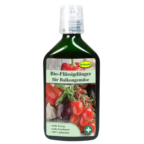 Schacht Bio-Flüssigdünger für Balkongemüse 350 ml tekuté hnojivo rastlinné
