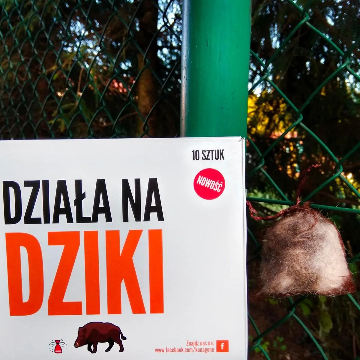 Kunagone odpudzovač na diviaky 10 ks pachový