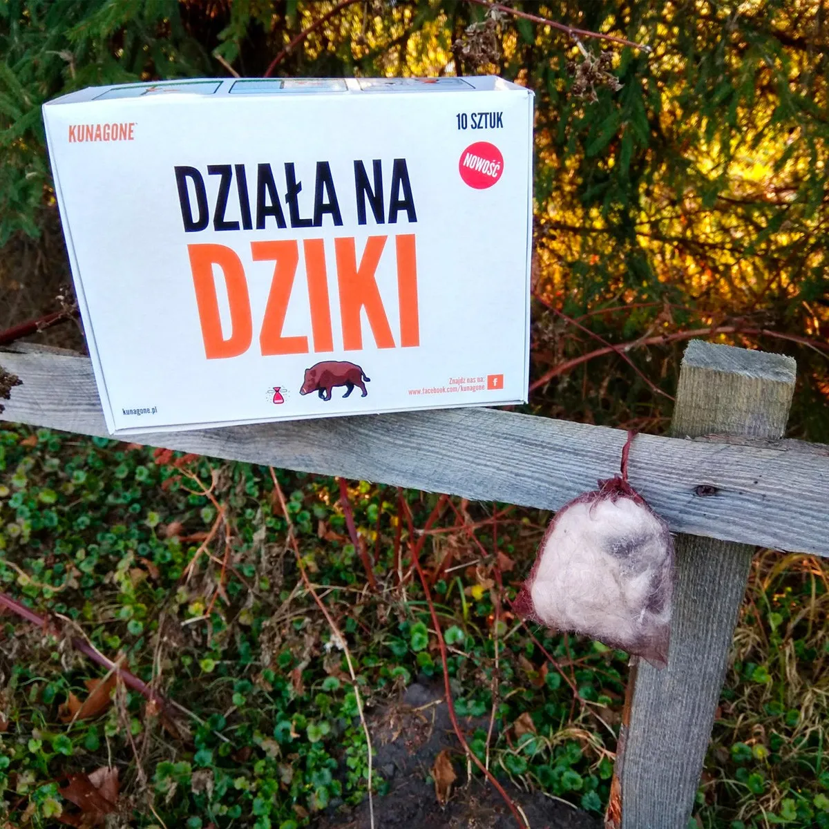 Kunagone odpudzovač na diviaky 10 ks pachový