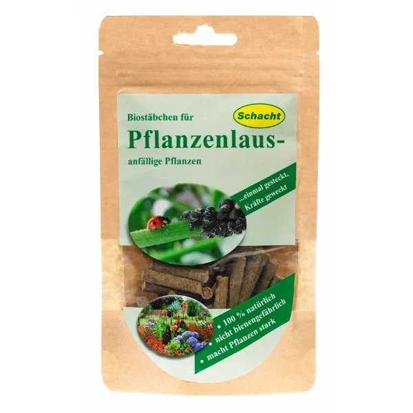 Schacht Biostäbchen Pflanzenlaus tyčinky 50 g proti voškám