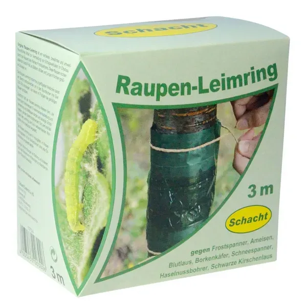 Schacht Raupen-Leimring lepový pás na stromy zelený