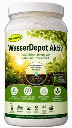 Schacht Wasser Depot Aktiv prípravok na pôdu 2 l na zadržiavanie vody